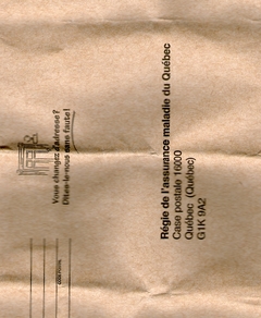 41261 Asurance maladie lettre non recue 1 de 3 S