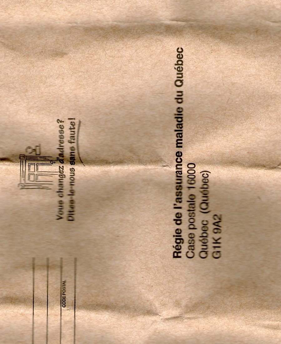 41261 Asurance maladie lettre non recue 1 de 3 S