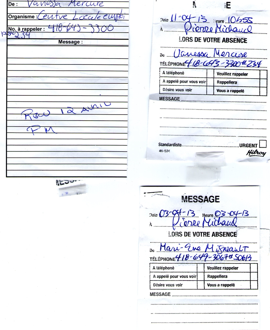 41376 Message V. Mercure M.E. Mignault S