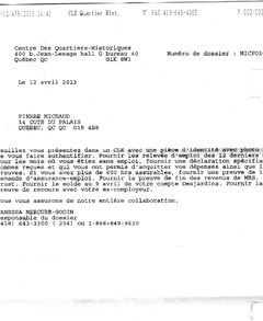 41381 Lettre CLE duplicata 3 de 3 S