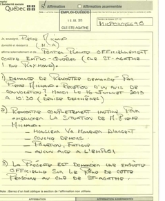 41471 Formulaire de plainte CLE St-Agathe S