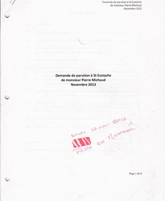 41590 Demande parution St-Eustache 1 de 9 S