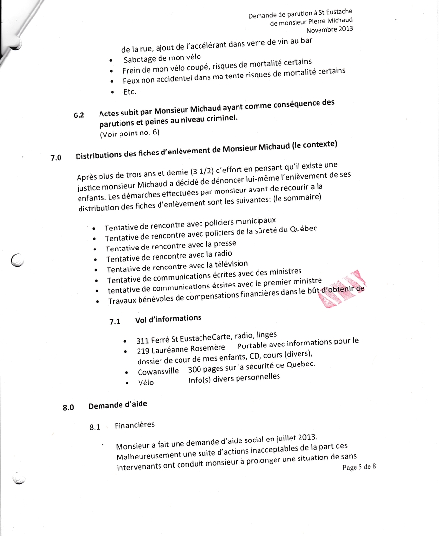 41590 Demande parution St-Eustache 5 de 9 S