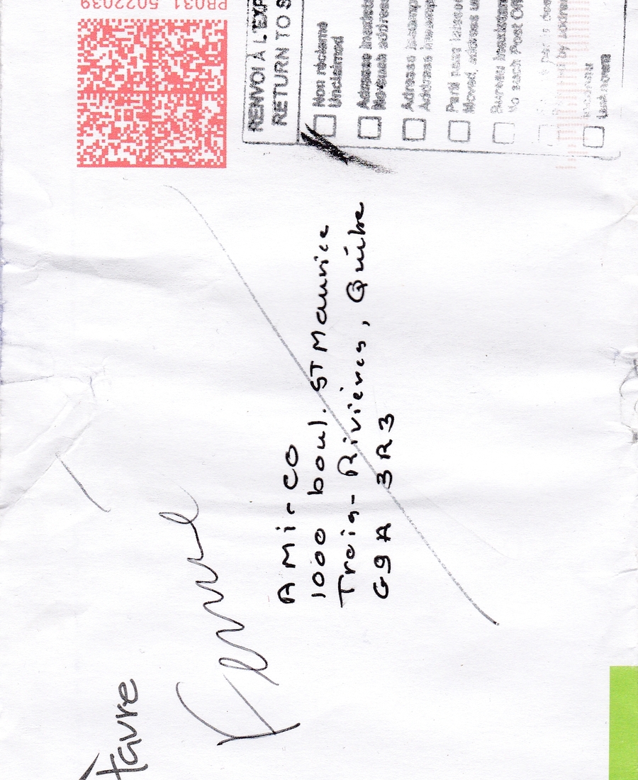 41680 Enveloppe du havre contenant mon argent loyer