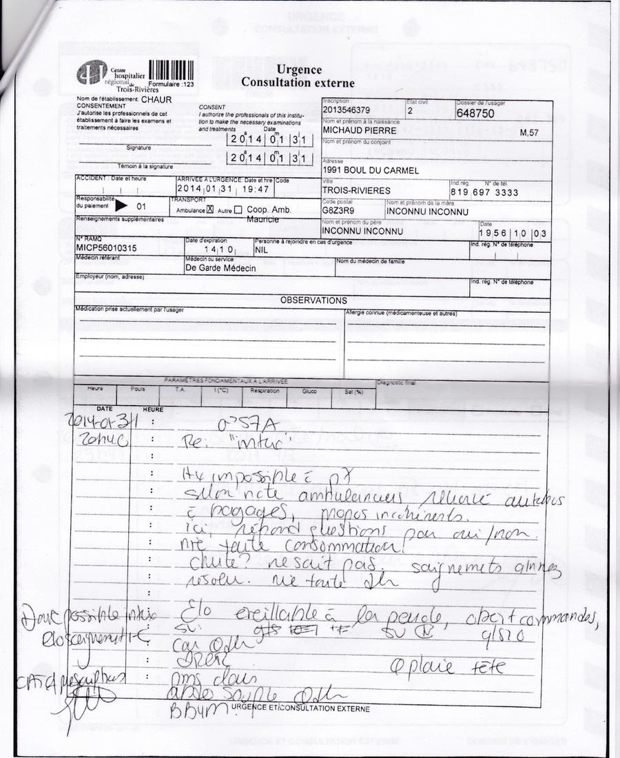 41689 Rapport bidon du CSSSTR 5 de 20 S