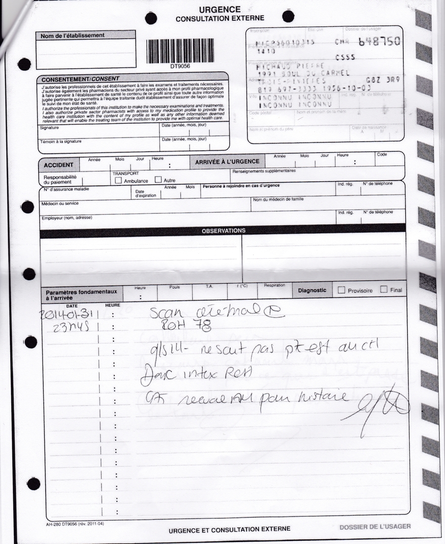 41689 Rapport bidon du CSSSTR 6 de 20 S