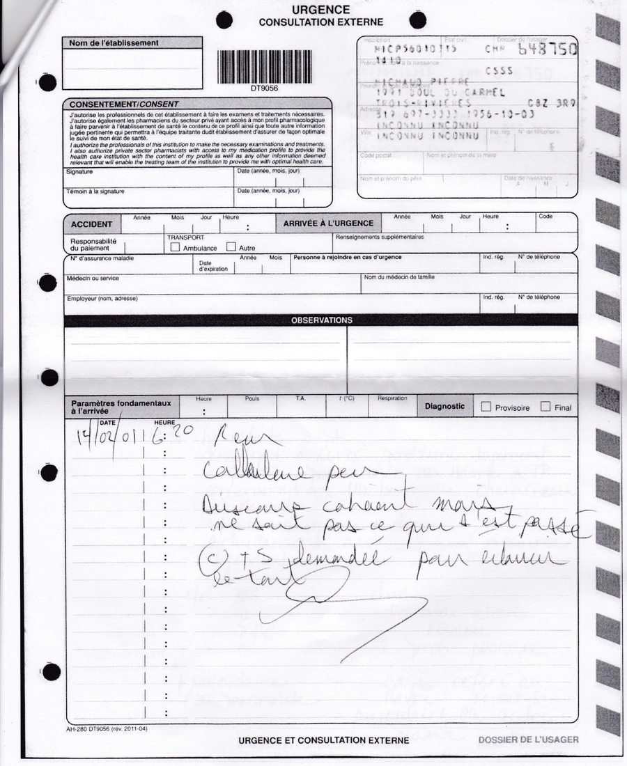 41689 Rapport bidon du CSSSTR 7 de 20 S