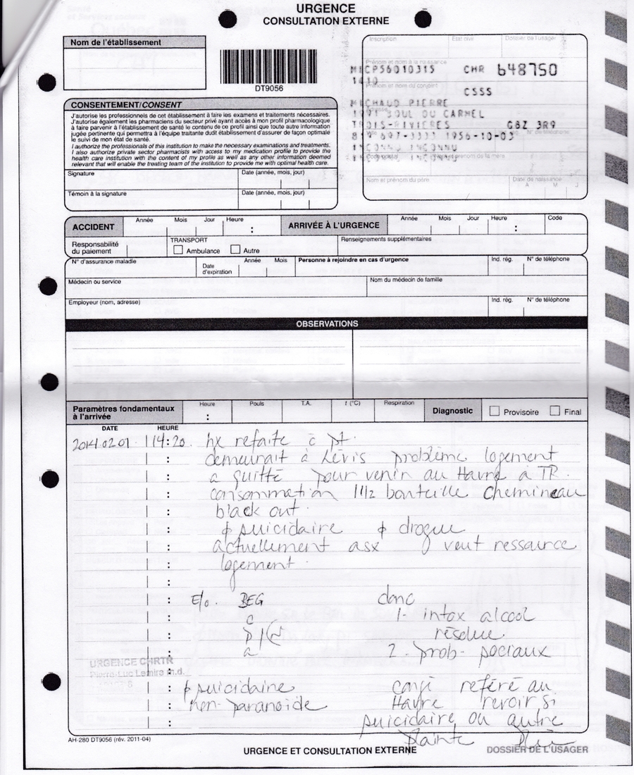 41689 Rapport bidon du CSSSTR 8 de 20 S