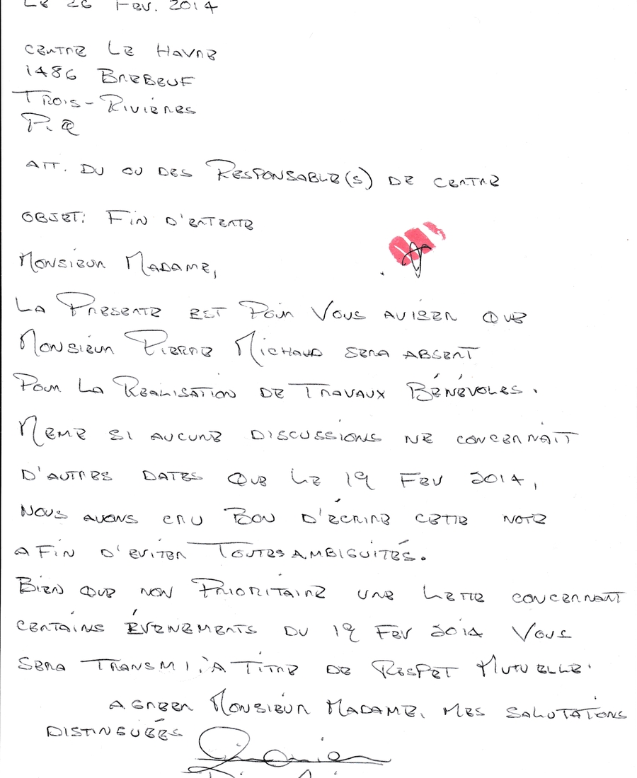 41696 Note non transmise au Havre S