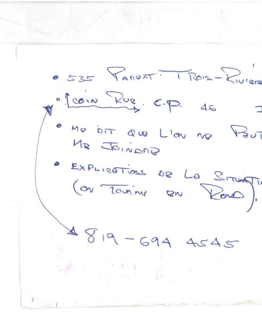 41857 Note d'appel au CLE intervenante stupide