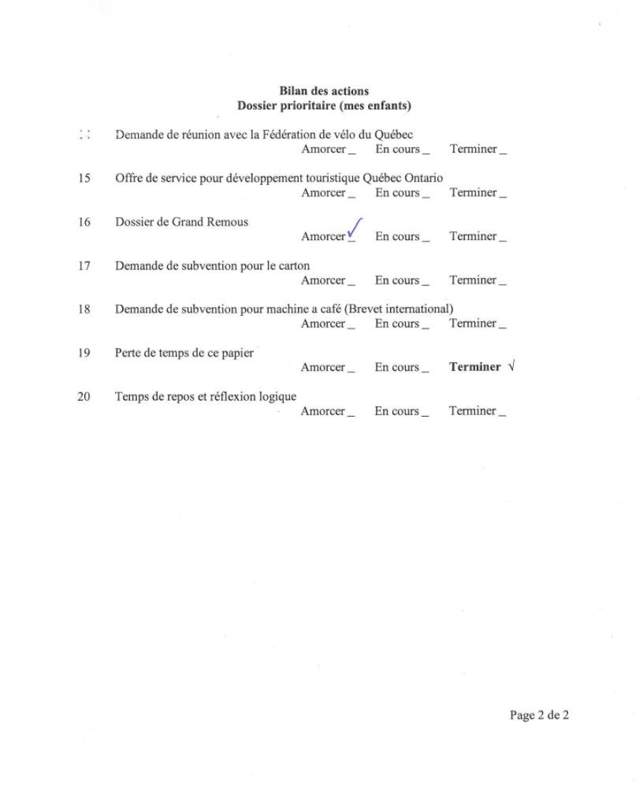 41897 Date appro. bilan des actions 2 de 2 S