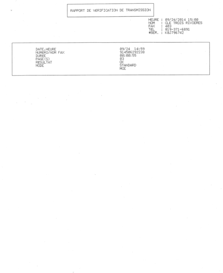 41906 Envoi a PSP confirmation par fax 1 de 5 FS