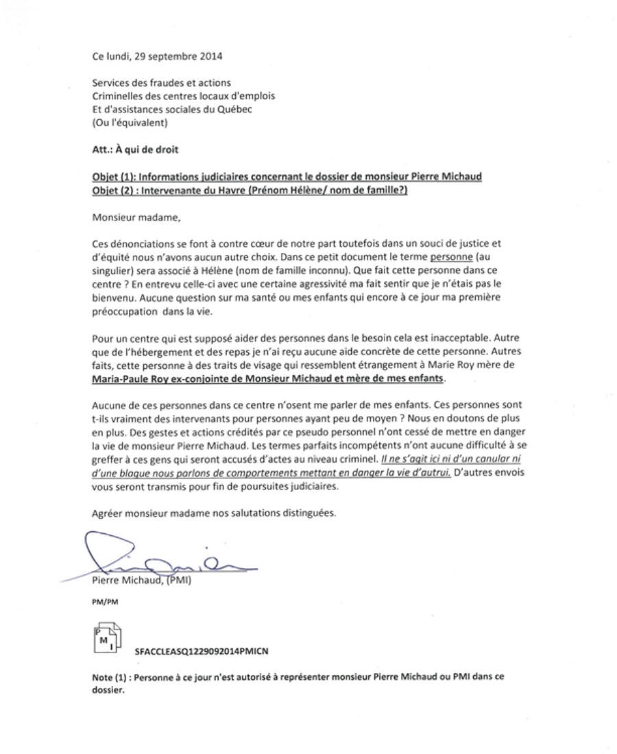 41911 Lettre SFACCLEASQ1229092014PMICN CLE Riv. du Loup. 5 de 8 FS